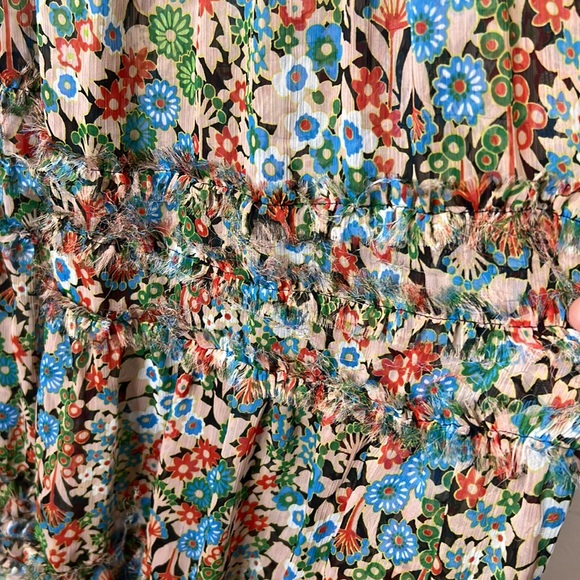 RTR 
Ted Baker London
Amadea Skirt Maxi Skirt Size 3 Multicolored Floral pleated - Picture 8 of 10